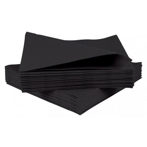 Napkin Black 2 Ply 25cm Box 2000