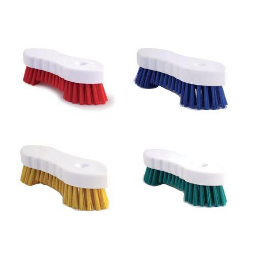 Hand Held Scrubbing Brush Colour Coded