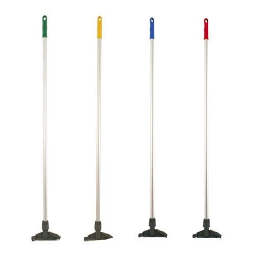 Kentucky Mop Handle with Clip Colour Coded
