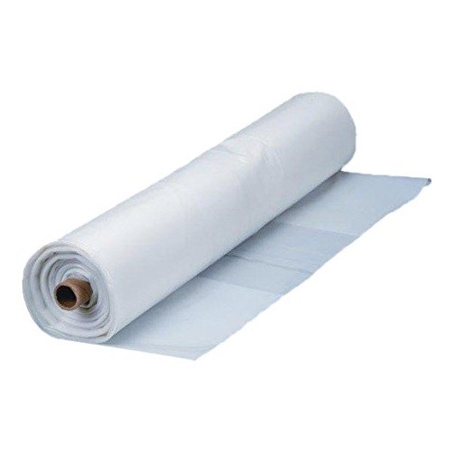 Flame Retardant Polythene Centrefold Sheeting (1.5m open to 3m) White