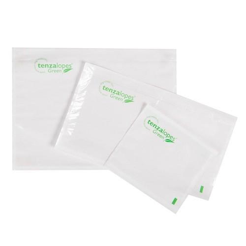 Plain Biodegradable Document Enclosed Pouches