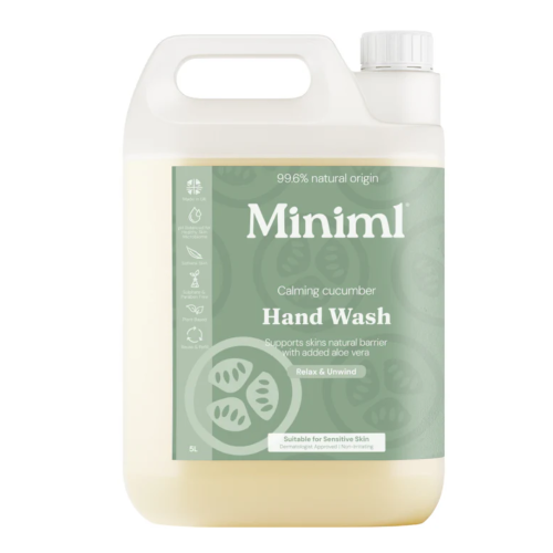 Miniml Hand Soap Cucumber/Aloe Vera 5 Litre MIN297