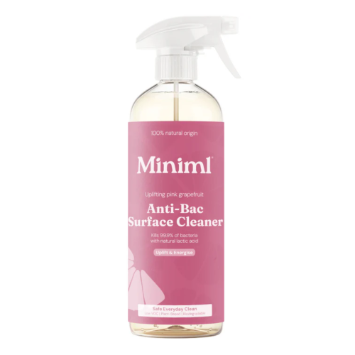 Miniml Anti-Bac Surface Cleaner Grapefruit 750ml Bottle MIN398