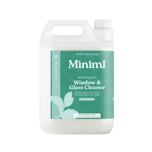 Miniml Window + Glass Cleaner Mint 5L Refill MIN401