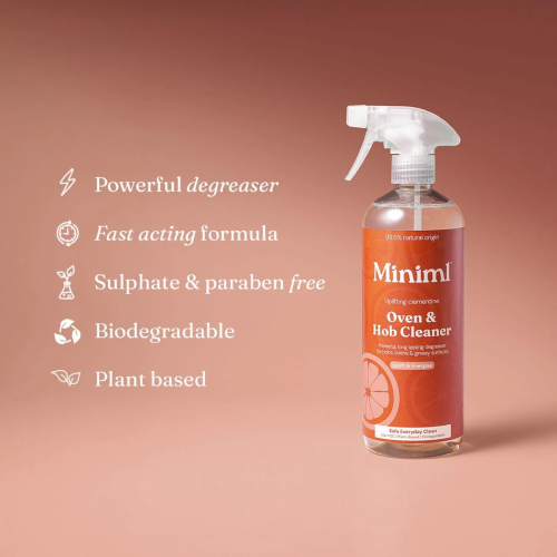 Miniml Oven + Hob Cleaner Clementine 750ml Bottle MIN402