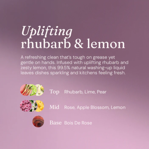 Miniml Uplifting Rhubarb & Lemon Washing Up Liquid 5L