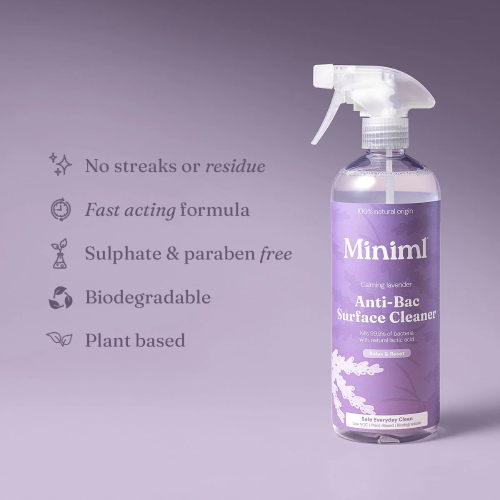 Miniml Calming Lavender Anti-Bacterial Surface Cleaner 750ml