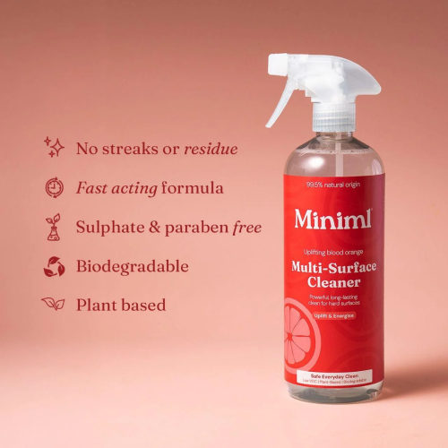Miniml Multi Surface Cleaner Blood Orange 750ml
