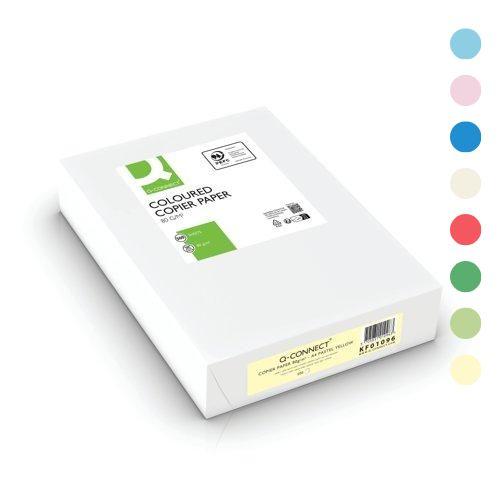 Q-Connect A4 80gsm Coloured Paper (500 sheets)