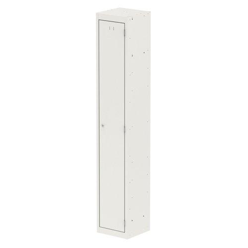Qube Locker 1800mm High - White | 1,2,4,6 Lockable Door Options