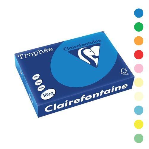 Trophee A4 160gsm Coloured Card (250 sheets)
