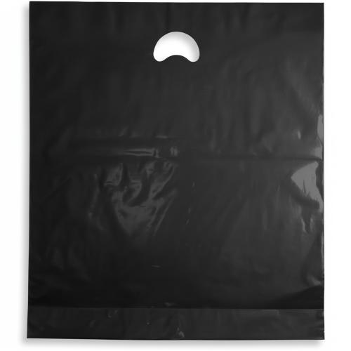 Black carrier bags