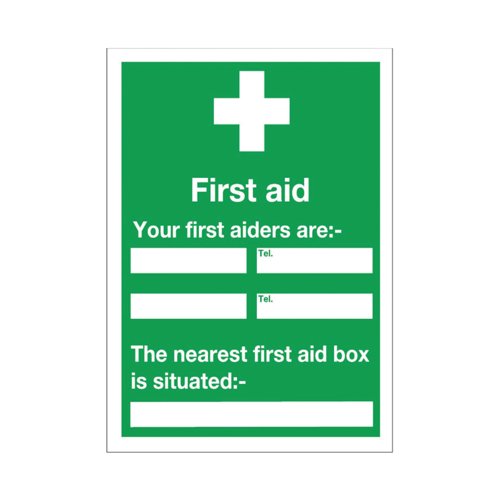 First Aid Signs
