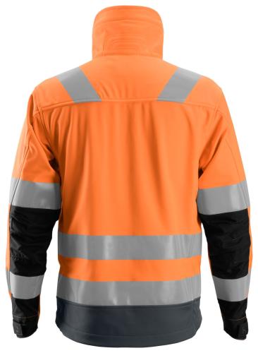 Snickers 1230 AllroundWork High-Vis Softshell Jacket Class 3