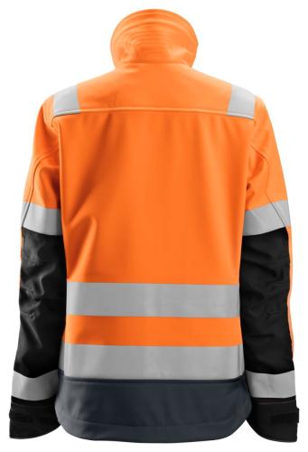 Snickers 1237 AllroundWork Women's High-Vis Softshell Jacket Class 2/3