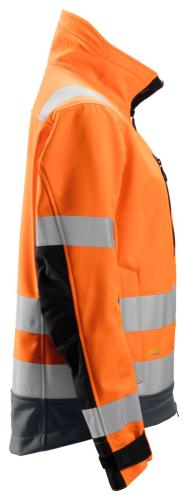 Snickers 1237 AllroundWork Women's High-Vis Softshell Jacket Class 2/3