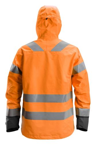 Snickers 1330 AllroundWork High-Vis Waterproof Shell Jacket Class 3