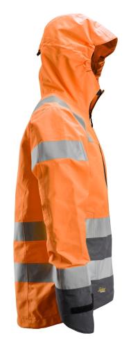 Snickers 1330 AllroundWork High-Vis Waterproof Shell Jacket Class 3