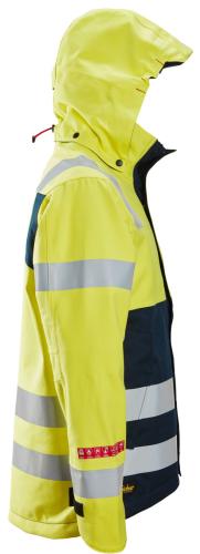 Snickers 1361 ProtecWork Waterproof Shell Jacket High-Vis Class 3