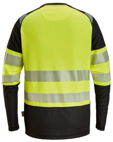 Snickers 2430 High-Vis Class 1 Long-Sleeve T-Shirt