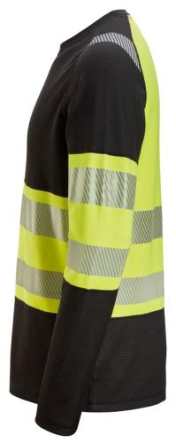 Snickers 2430 High-Vis Class 1 Long-Sleeve T-Shirt