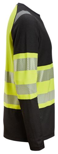 Snickers 2430 High-Vis Class 1 Long-Sleeve T-Shirt