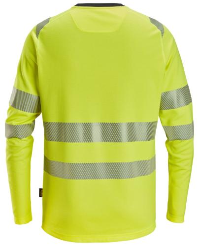 Snickers 2431 High-Vis Class 2/3 Long-Sleeve T-Shirt