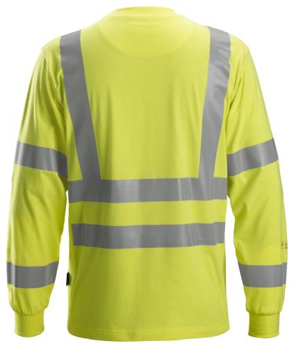 Snickers 2461 ProtecWork Long Sleeve T-Shirt High-Vis Class 3