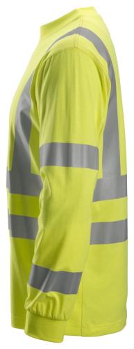 Snickers 2461 ProtecWork Long Sleeve T-Shirt High-Vis Class 3