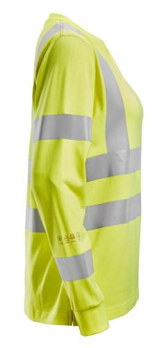 Snickers 2476 ProtecWork Women's Long Sleeve T-shirt High-Vis Class 3/2