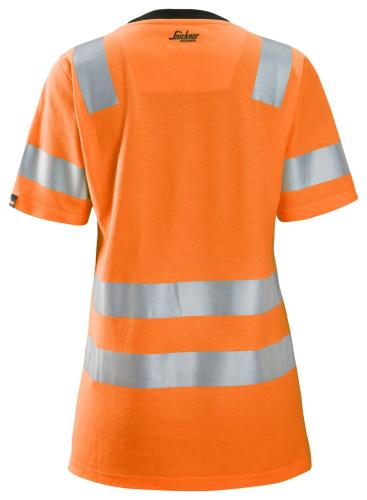 Snickers 2537 High-Vis Class 2 Women's T-Shirt