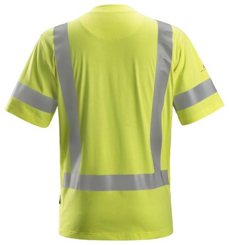 Snickers 2562 ProtecWork Short Sleeve T-Shirt High-Vis Class 3
