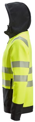 Snickers 2839 High-Vis Class 2 Full Zip Hoodie