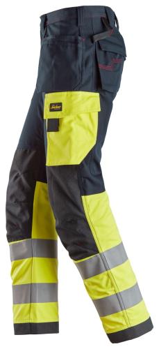 Snickers 6276 ProtecWork Work Trousers Holster Pockets High-Vis Class 1