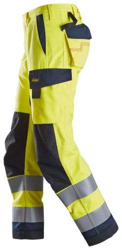 Snickers 6360 ProtecWork Work Trousers High-Vis Class 2