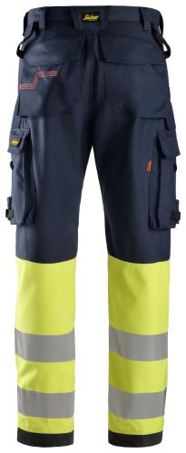 Snickers 6363 ProtecWork Trousers High-Vis Class 1