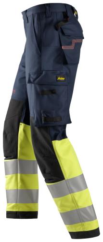 Snickers 6363 ProtecWork Trousers High-Vis Class 1