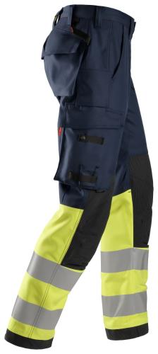 Snickers 6363 ProtecWork Trousers High-Vis Class 1