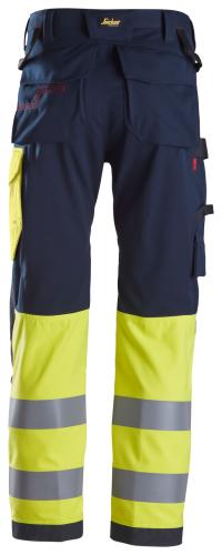 Snickers 6376 ProtecWork Work Trousers High-Vis Class 1
