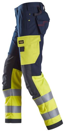 Snickers 6376 ProtecWork Work Trousers High-Vis Class 1
