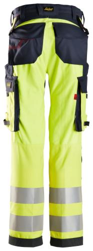 Snickers 6760 ProtecWork Women's Trouser High-Vis Class 2