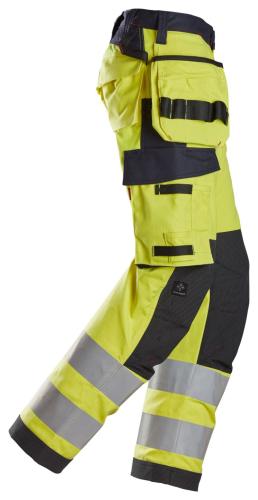 Snickers 6797 ProtecWork Women's Trousers Holster Pockets High-Vis Class 2