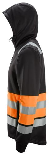 Snickers 8038 High-Vis Class 1 Full Zip Hoodie