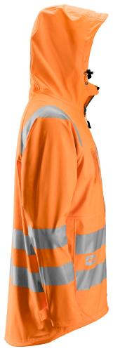 Snickers 8233 High-Vis PU Rain Jacket Class 3