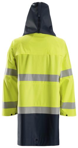 Snickers 8261 ProtecWork Rain Jacket PU High-Vis Class 3