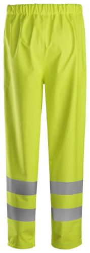 Snickers 8267 ProtecWork Rain Trousers PU High-Vis Class 2