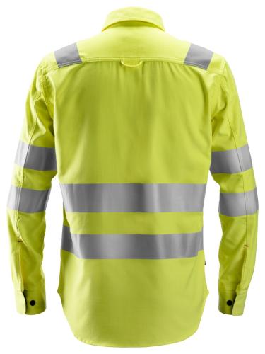 Snickers 8562 ProtecWork Long Sleeve Shirt High-Vis Class 3