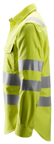 Snickers 8562 ProtecWork Long Sleeve Shirt High-Vis Class 3