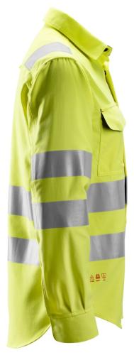 Snickers 8565 ProtecWork Long Sleeve Welding Shirt High-Vis Class 3