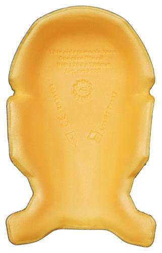 Snickers 9122 Ergonomic Kneepads YellowBlack - 0604 One size